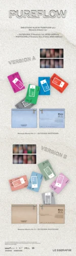 LE SSERAFIM - PUREFLOW pt.1 (Weverse Albums Ver.)